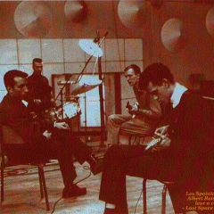 1963 Spotnicks in French recoding studio (1)
