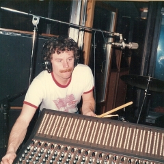 1984 11 Lasse im Studio